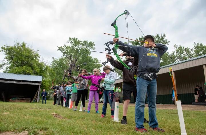 Shooting Sports Give to 4-H