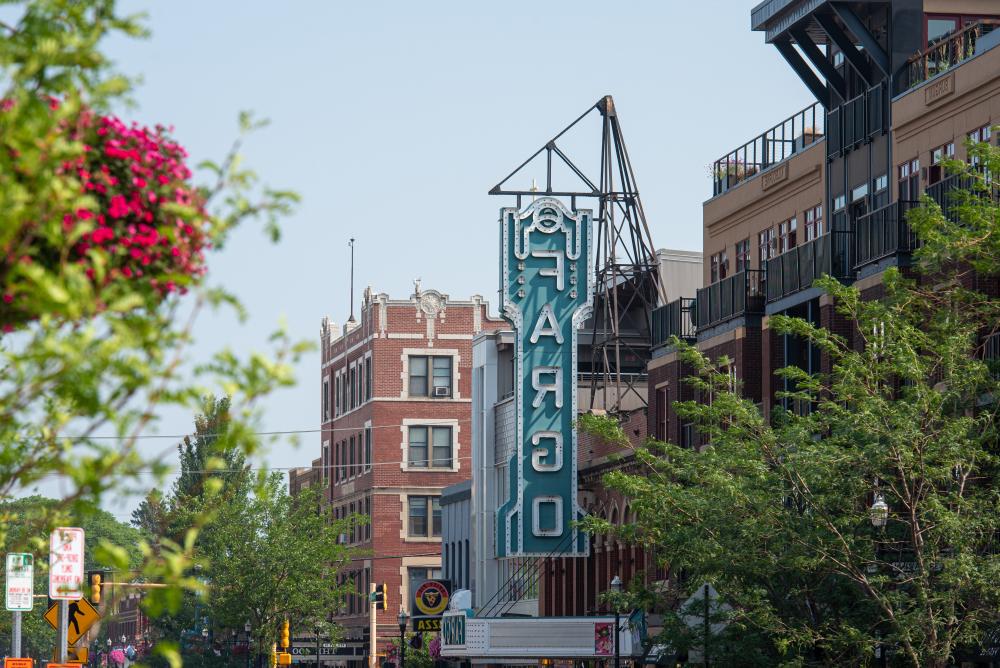 Fargo Theatre sign