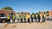 Offerdahl building groundbreaking at NDSU 2024 Homecoming